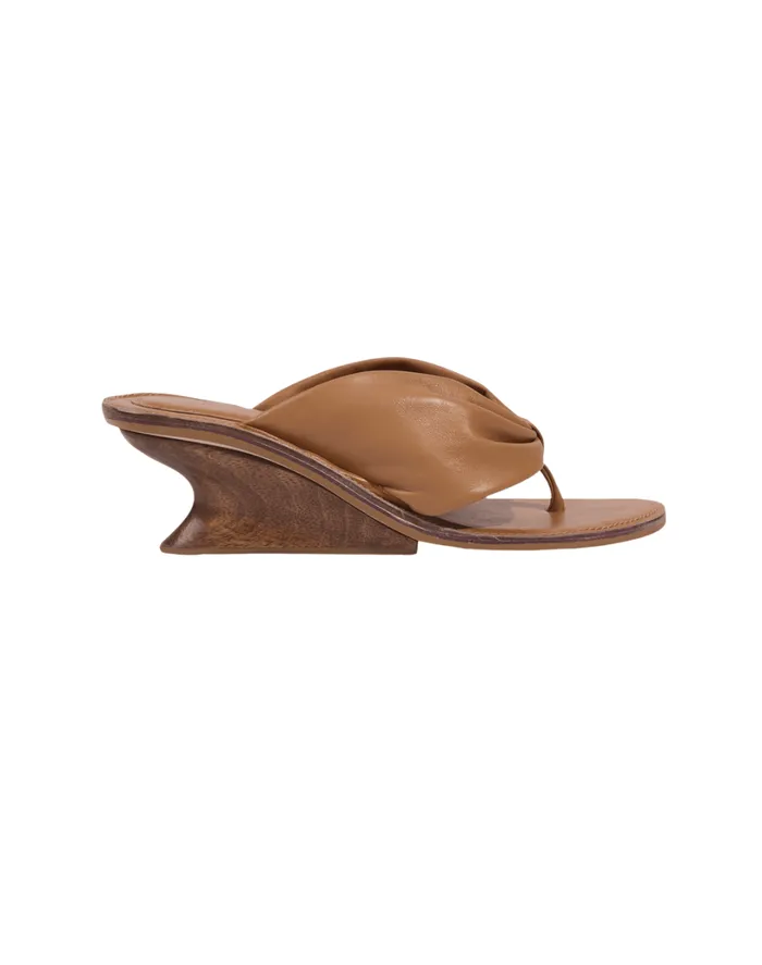 Sandals Women ViX Paula Hermanny Dahlia Mule 8211 Caramel