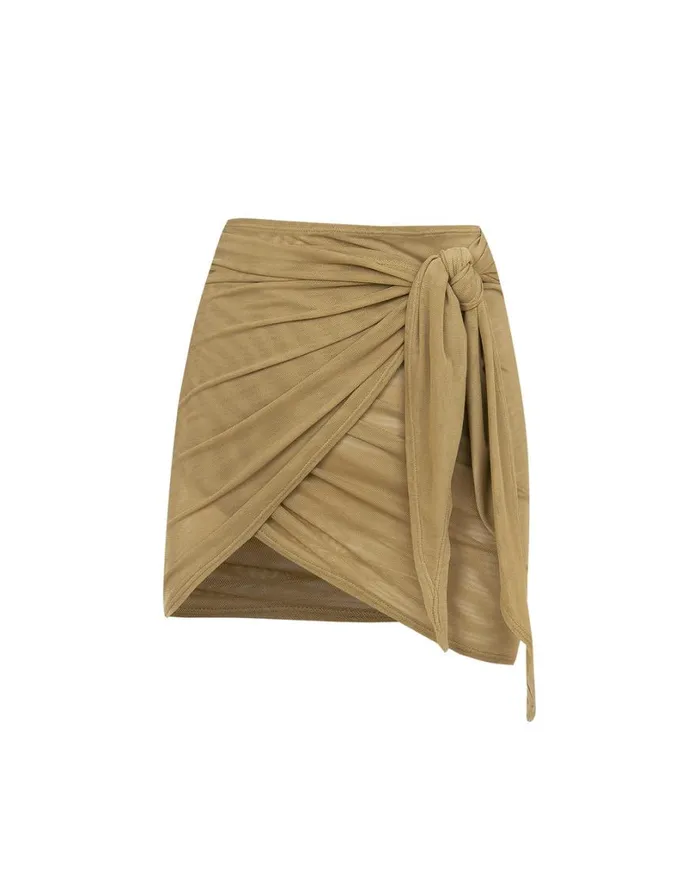 Sarongs Women ViX Paula Hermanny Dani Short Sarong 8211 Olivine
