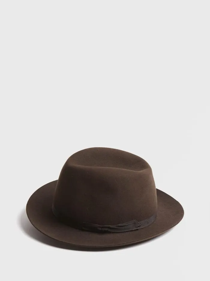 Scarves Hats Gloves Mens Paul Stuart Fortnighter Soft Fur Felt Fedora Charcoal Scarves Hats Gloves Mens Paul Stuart Fortnighter Soft Fur Felt Fedora Charcoal