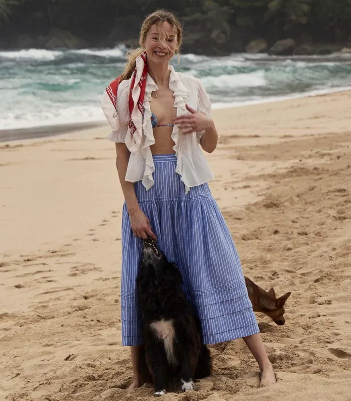 SEBASTIANE SKIRT Deauville Stripe Shop DEN Skirts