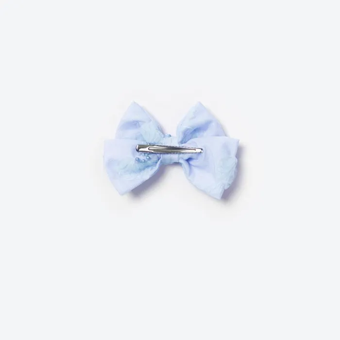 Self Portrait Accessories Blue Tulle Bow Hairclip 8211 Kids Self Portrait Accessories Blue Tulle Bow Hairclip 8211 Kids