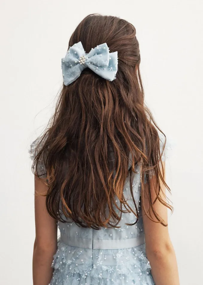 Self Portrait Accessories Mesh Bow Hairclip 8211 Kids Self Portrait Accessories Mesh Bow Hairclip 8211 Kids