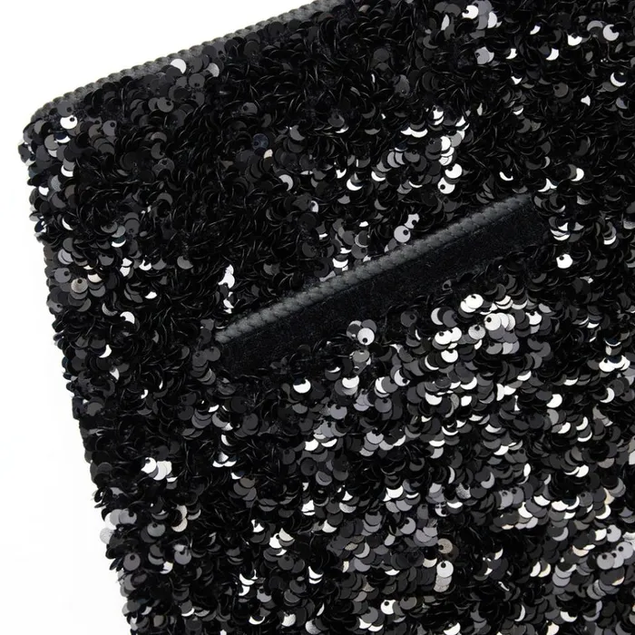 Self Portrait Bottoms Black Sequin Mini Skirt 8211 Women Self Portrait Bottoms Black Sequin Mini Skirt 8211 Women
