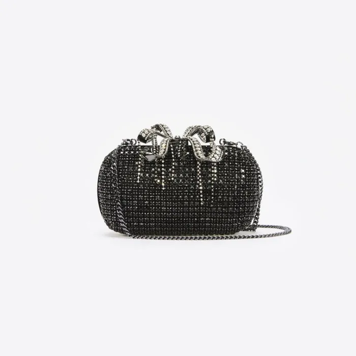Self Portrait Clutch Bags Black Chainmail Clutch Bag 8211 Women Self Portrait Clutch Bags Black Chainmail Clutch Bag 8211 Women
