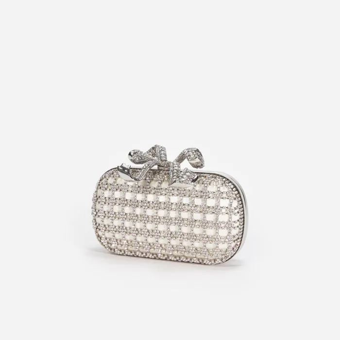 Self Portrait Clutch Bags Champagne Crystal Clutch Bag 8211 Women Self Portrait Clutch Bags Champagne Crystal Clutch Bag 8211 Women