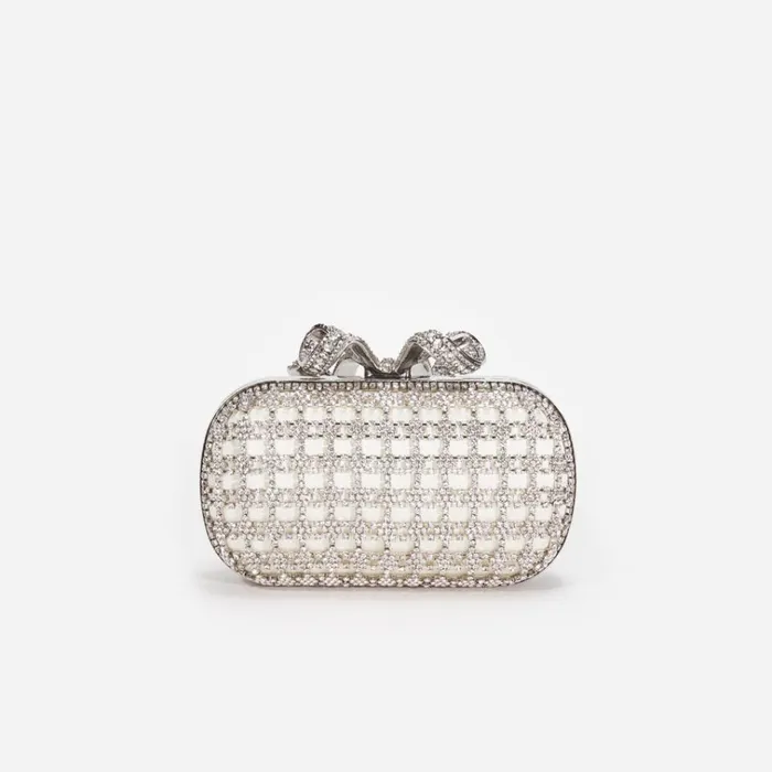 Self Portrait Clutch Bags Champagne Crystal Clutch Bag 8211 Women Self Portrait Clutch Bags Champagne Crystal Clutch Bag 8211 Women
