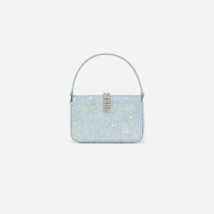 Self Portrait Denim Blue Rhinestone Denim Micro Bag 8211 Women Self Portrait Denim Blue Rhinestone Denim Micro Bag 8211 Women