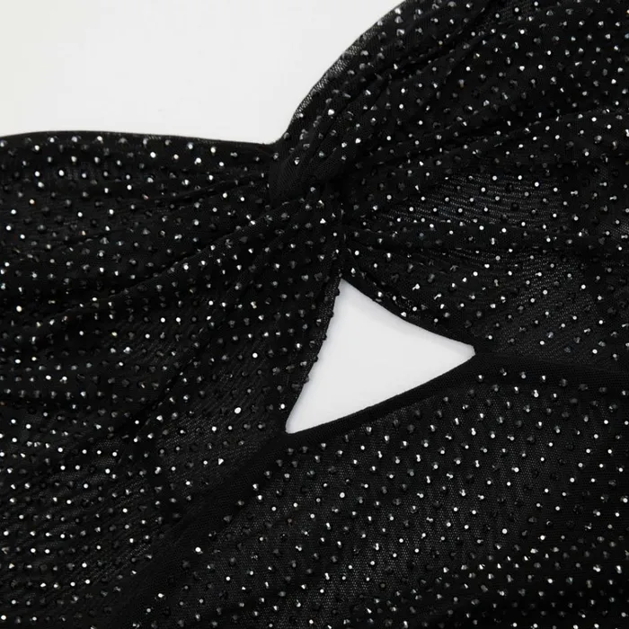 Self Portrait Dresses Black Rhinestone Mesh Sweetheart Midi Dress 8211 Women Self Portrait Dresses Black Rhinestone Mesh Sweetheart Midi Dress 8211 Women