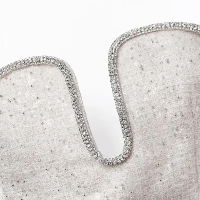 Self Portrait Dresses Cream Sequin Boucle Strapless Midi Dress 8211 Women Self Portrait Dresses Cream Sequin Boucle Strapless Midi Dress 8211 Women