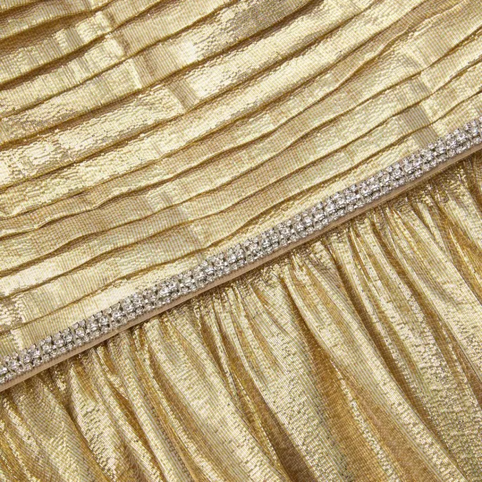 Self Portrait Dresses Gold Metallic Maxi Dress 8211 Women Self Portrait Dresses Gold Metallic Maxi Dress 8211 Women
