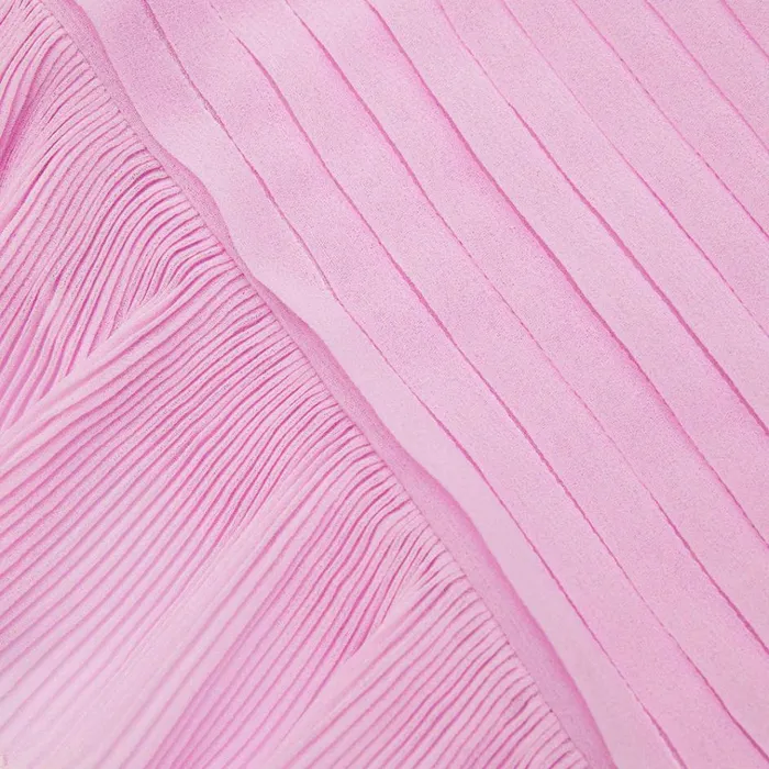 Self Portrait Dresses Pink Chiffon Tunic Midi Dress 8211 Women Self Portrait Dresses Pink Chiffon Tunic Midi Dress 8211 Women