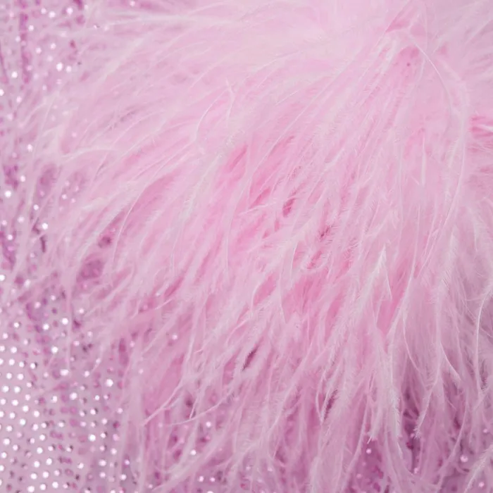 Self Portrait Dresses Pink Rhinestone Feather Mini Dress 8211 Women Self Portrait Dresses Pink Rhinestone Feather Mini Dress 8211 Women
