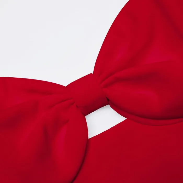 Self Portrait Dresses Red Crepe Off Shoulder Bow Midi Dress 8211 Women Self Portrait Dresses Red Crepe Off Shoulder Bow Midi Dress 8211 Women