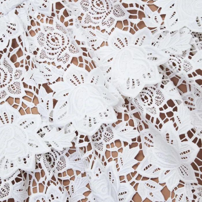 Self Portrait Dresses White Lace Mini Skater Dress 8211 Women Self Portrait Dresses White Lace Mini Skater Dress 8211 Women