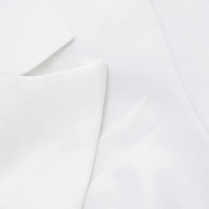 Self Portrait Dresses White Tailored Taffeta Midi Dress 8211 Women Self Portrait Dresses White Tailored Taffeta Midi Dress 8211 Women