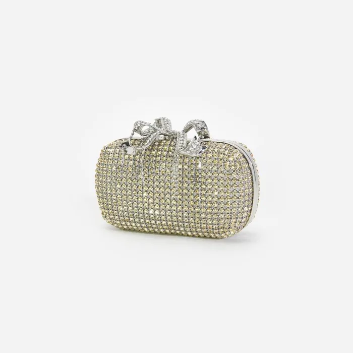 Self Portrait Exclusives Champagne Chainmail Clutch Bag 8211 Women Self Portrait Exclusives Champagne Chainmail Clutch Bag 8211 Women