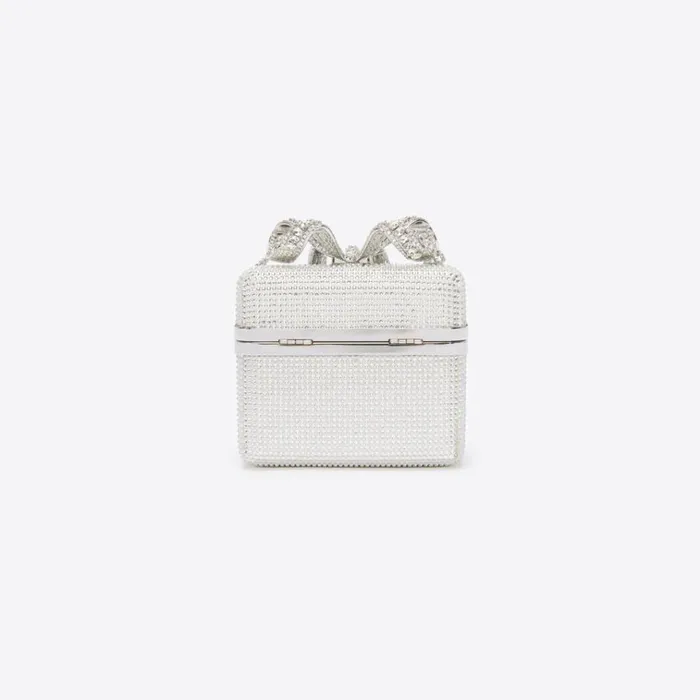 Self Portrait Icons Silver Rhinestone Vanity Bag 8211 Women Self Portrait Icons Silver Rhinestone Vanity Bag 8211 Women