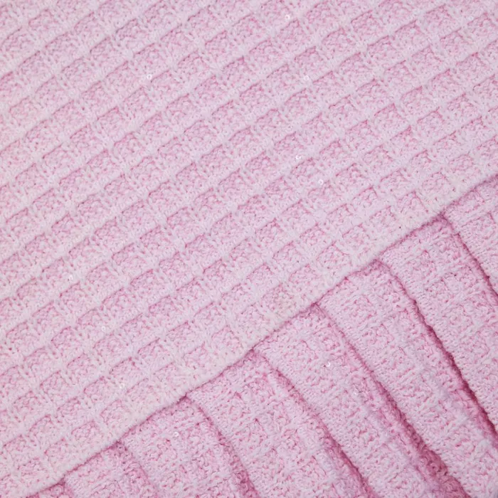 Self Portrait Knitwear Pink Sequin Textured Knit Skirt 8211 Women Self Portrait Knitwear Pink Sequin Textured Knit Skirt 8211 Women