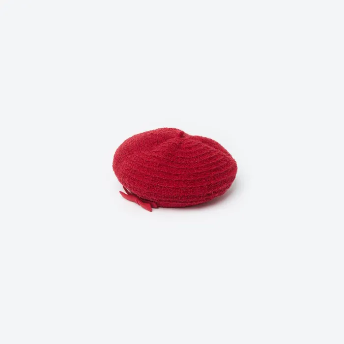 Self Portrait Knitwear Red Knitted Hat 8211 Kids Self Portrait Knitwear Red Knitted Hat 8211 Kids