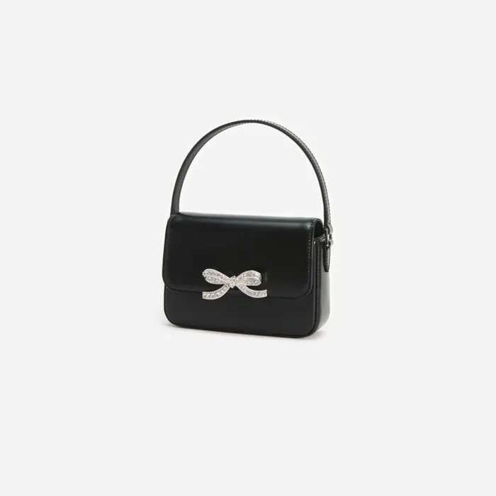 Self Portrait Micro Black Leather Micro Bag 8211 Women Self Portrait Micro Black Leather Micro Bag 8211 Women