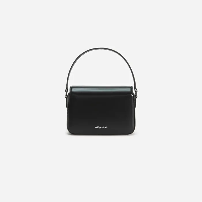 Self Portrait Micro Black Leather Micro Bag 8211 Women Self Portrait Micro Black Leather Micro Bag 8211 Women
