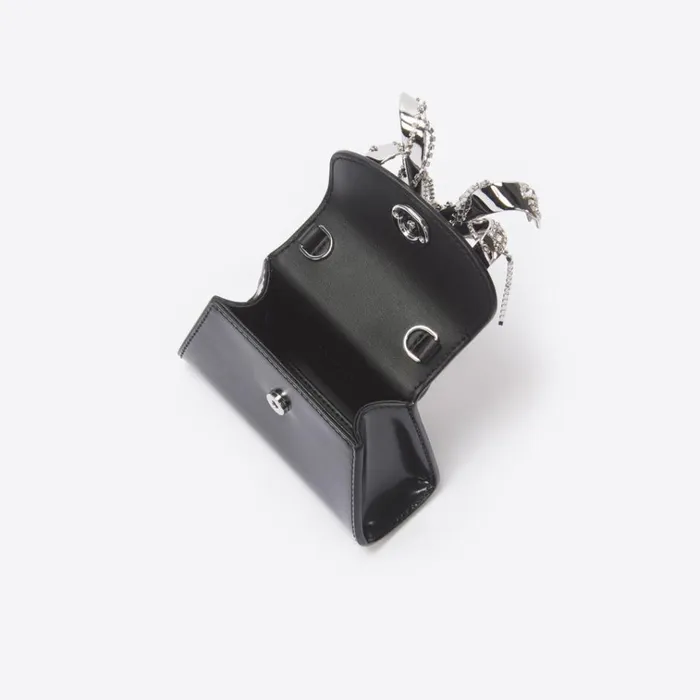 Self Portrait Micro Black Leather Micro Bow Bag 8211 Women Self Portrait Micro Black Leather Micro Bow Bag 8211 Women