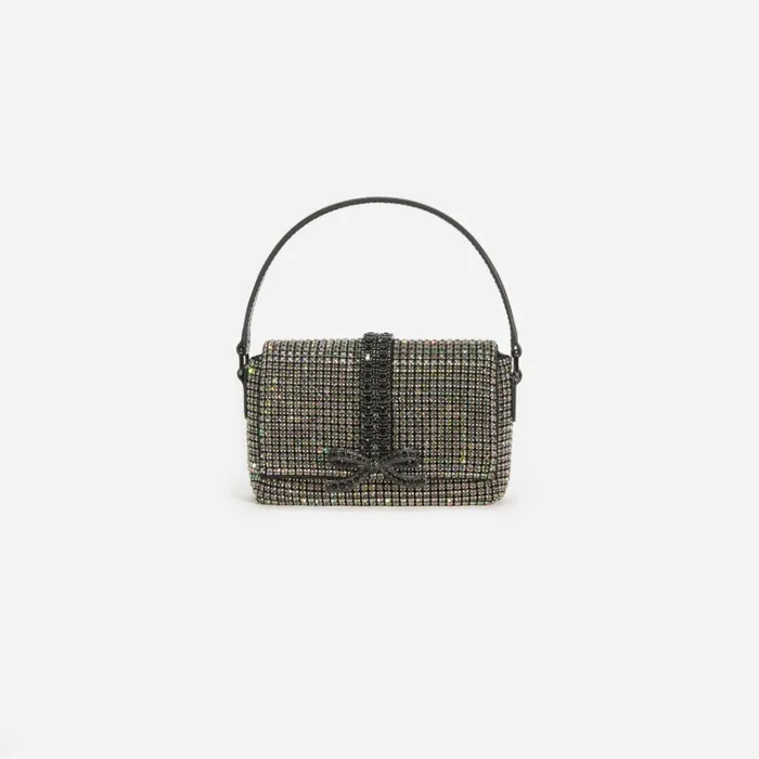 Self Portrait Micro Multi Rhinestone Chainmail Micro Bag 8211 Women