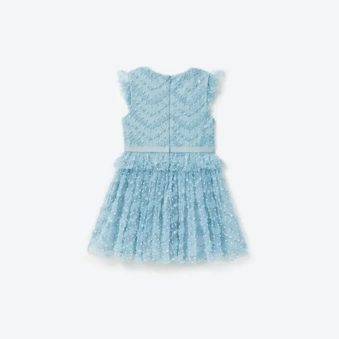 Self Portrait Party Dresses Blue Sequin Dress 8211 Kids Self Portrait Party Dresses Blue Sequin Dress 8211 Kids