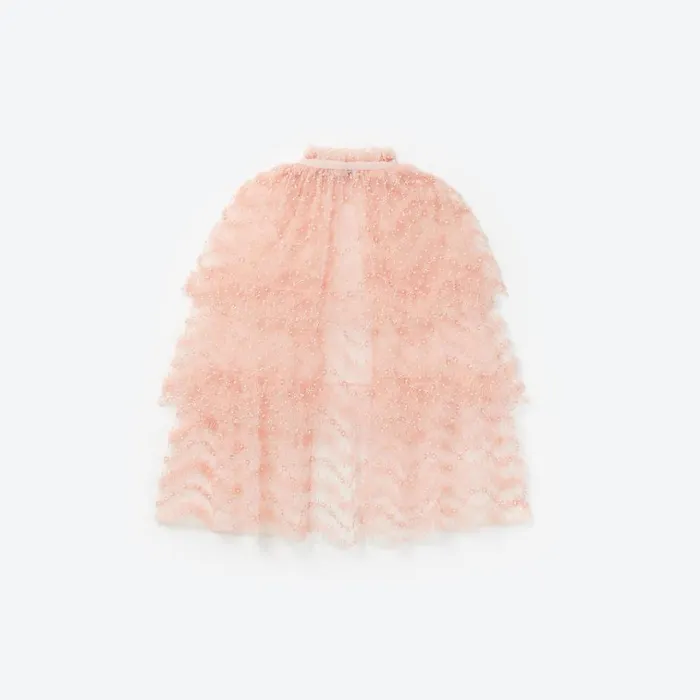 Self Portrait Party Dresses Pink Tiered Sequin Cape 8211 Kids Self Portrait Party Dresses Pink Tiered Sequin Cape 8211 Kids