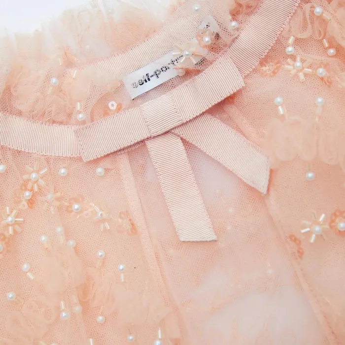 Self Portrait Party Dresses Pink Tiered Sequin Cape 8211 Kids Self Portrait Party Dresses Pink Tiered Sequin Cape 8211 Kids