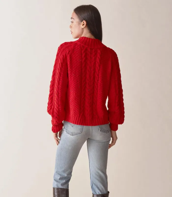 SERENA SWEATER Red Sumac Shop DEN Knitwear