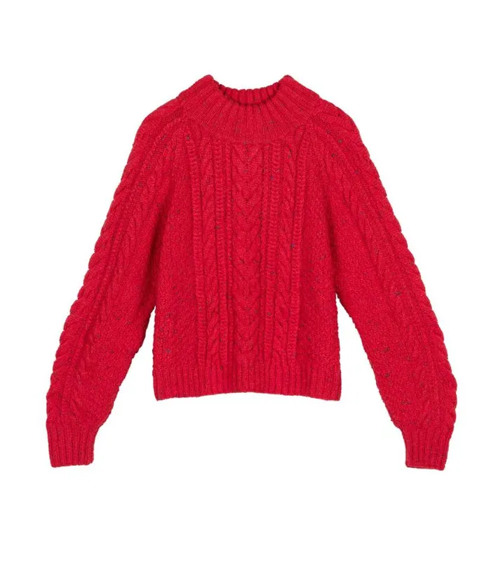 SERENA SWEATER Red Sumac Shop DEN Knitwear