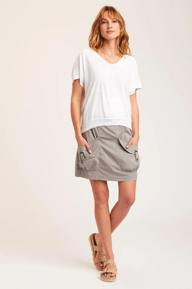 Shirley Mini Skirt Lead Cast Clothing XCVI Skirts
