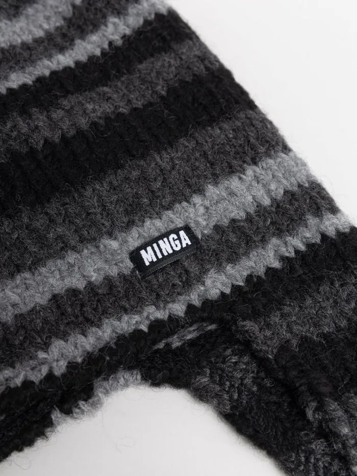 Shop Blaire Stripes Tie Knit Hat Minga London Accessories