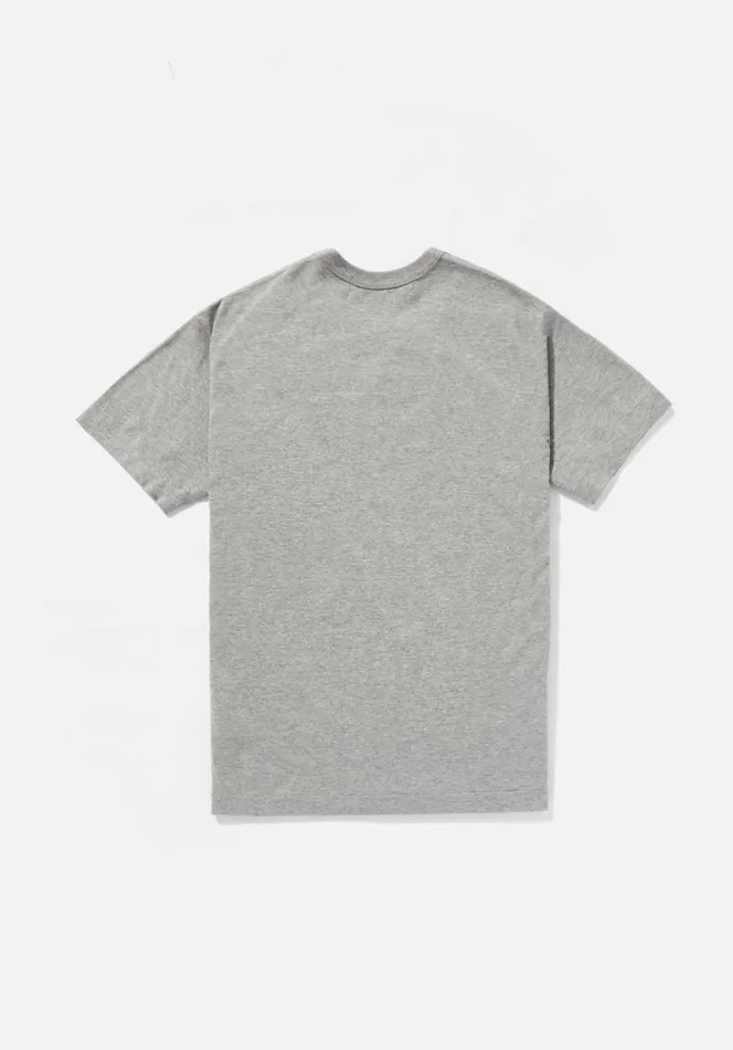 Shop COMME DES GARCONS PLAY BLACK HEART TEE Grey MKI MIYUKI ZOKU TShirts