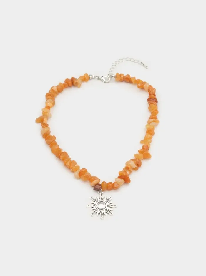 Shop Minga London Accessories Bohemian Fairy Gemstone Necklace Set