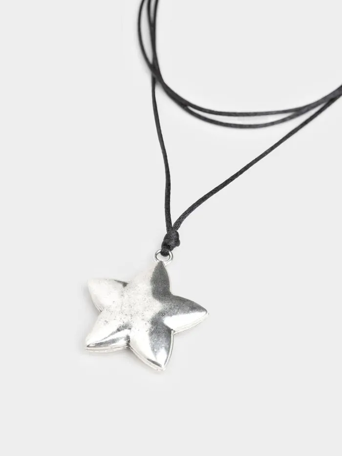Shop Minga London Accessories Chunky Star Pendant Necklace