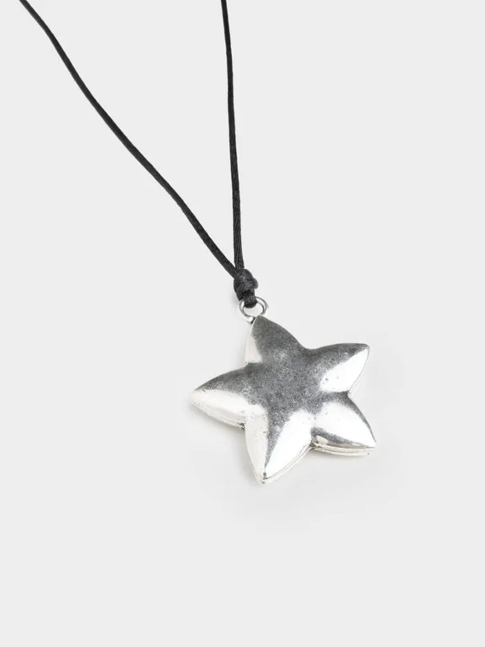 Shop Minga London Accessories Chunky Star Pendant Necklace