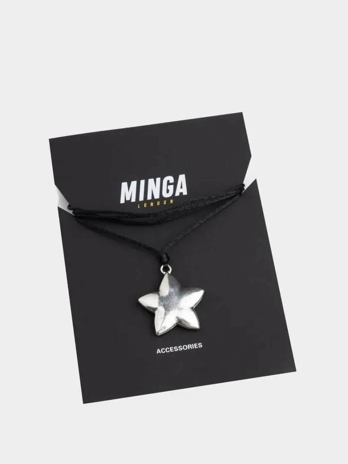 Shop Minga London Accessories Chunky Star Pendant Necklace