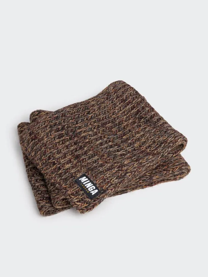 Shop Minga London Accessories Emmie Multi Coloured Textured Scarf