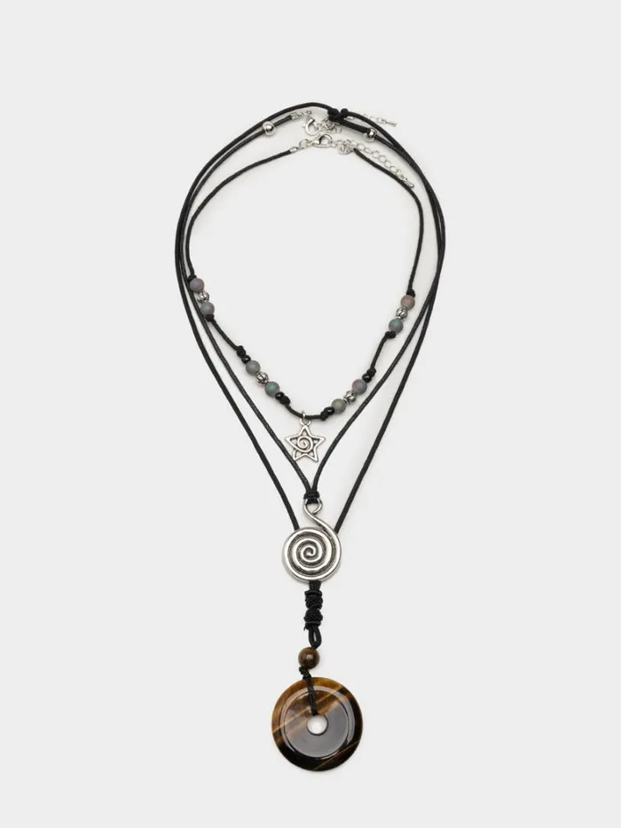 Shop Minga London Accessories Heart Of The Ocean Pendant Necklace Set