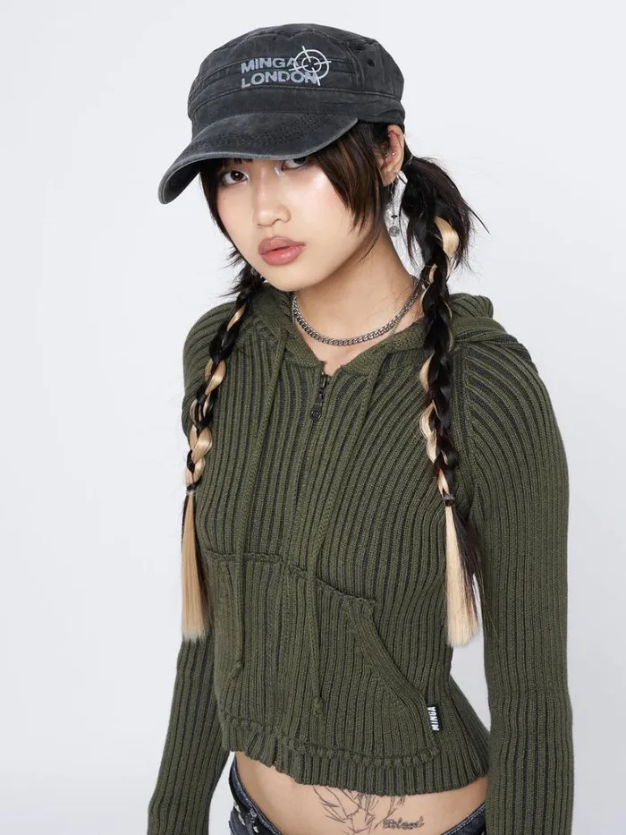Shop Minga London Accessories Minga Star Black Military Cap