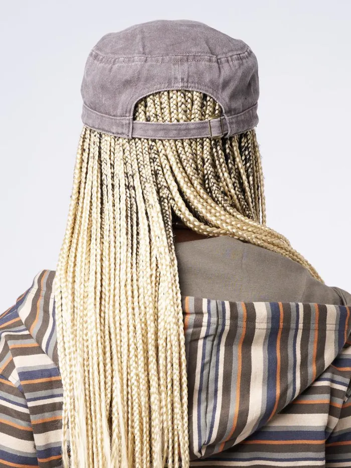 Shop Minga London Accessories Star Studded Brown Minga Military Cap