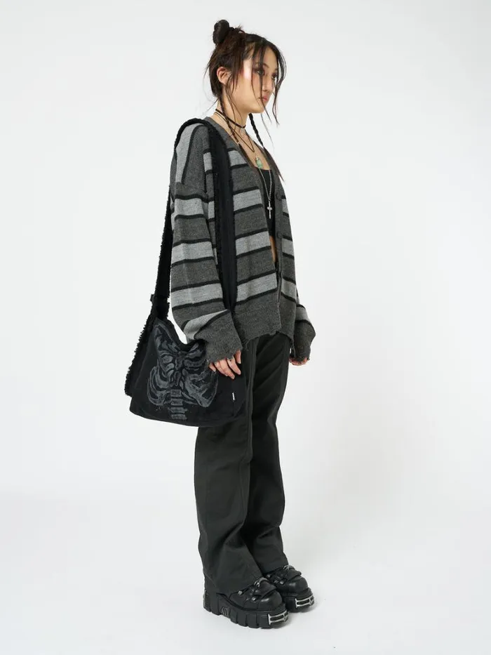 Shop Minga London Accessories Xray Skeleton Shoulder Strap Bag