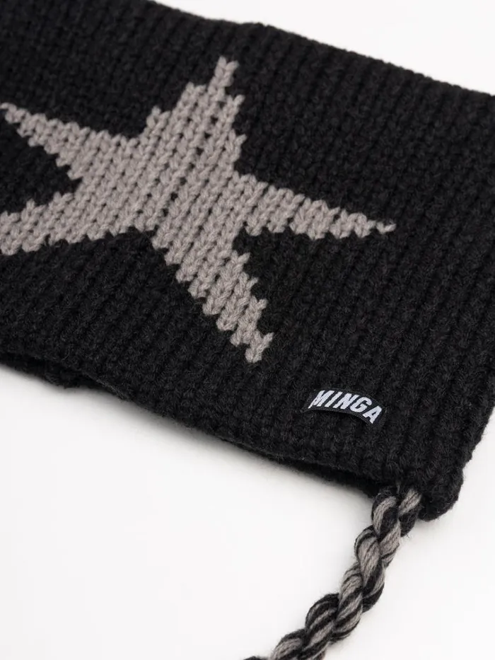 Shop Minga Star Knitted Beanie Minga London Accessories Shop Minga Star Knitted Beanie Minga London Accessories