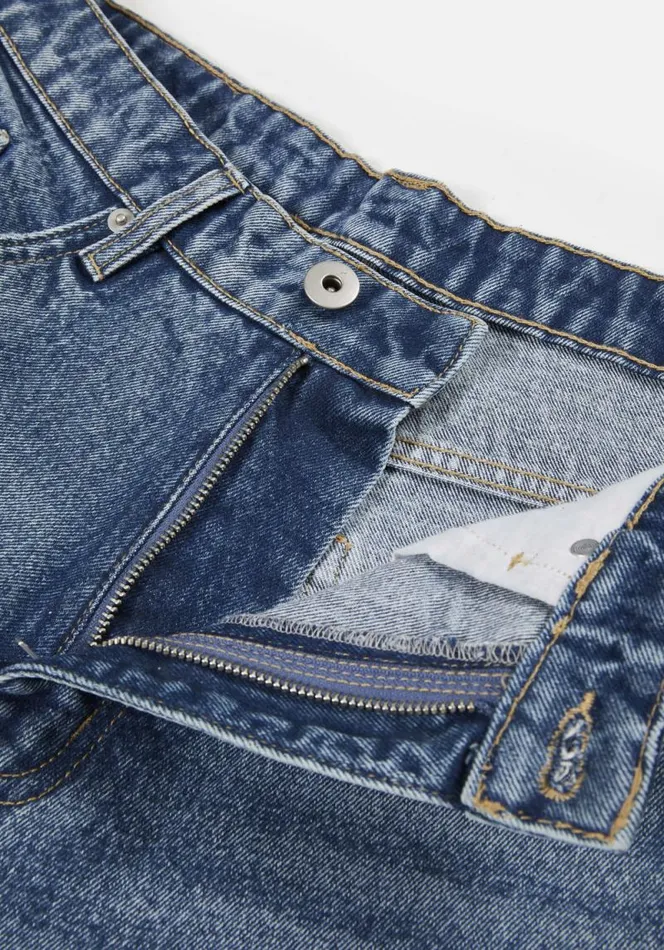 Shop MKI 16OZ DENIM SHORTS Bleach Wash MKI MIYUKI ZOKU Shorts Shop MKI 16OZ DENIM SHORTS Bleach Wash MKI MIYUKI ZOKU Shorts