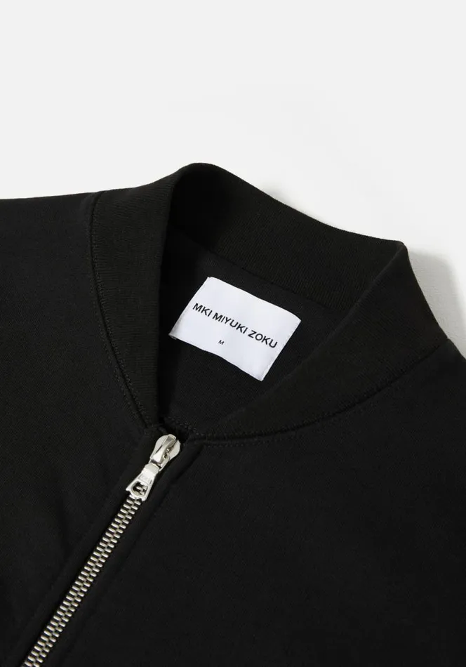 Shop MKI 650 GSM HEAVYWEIGHT BOMBER Black MKI MIYUKI ZOKU Outerwear