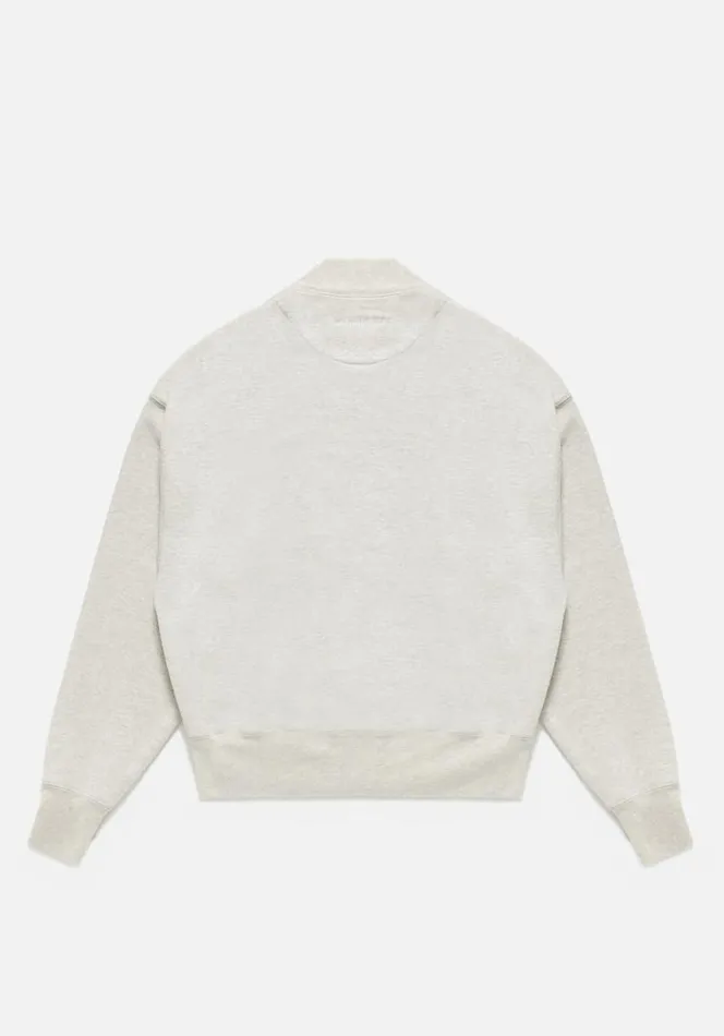 Shop MKI 650 GSM HEAVYWEIGHT BOMBER Oatmeal MKI MIYUKI ZOKU Outerwear