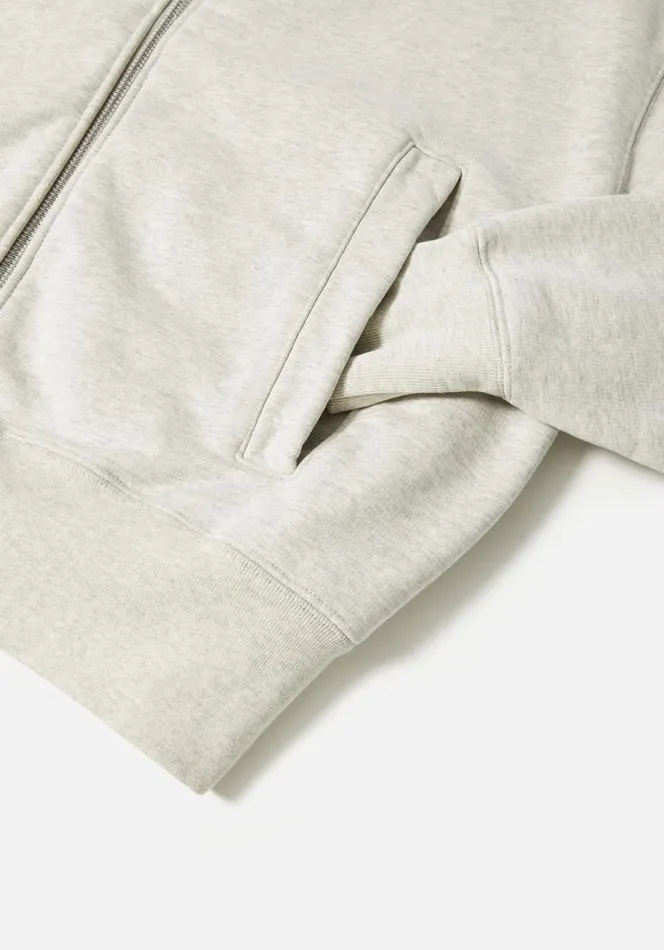 Shop MKI 650 GSM HEAVYWEIGHT BOMBER Oatmeal MKI MIYUKI ZOKU Outerwear