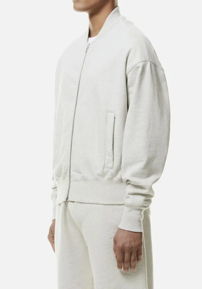 Shop MKI 650 GSM HEAVYWEIGHT BOMBER Oatmeal MKI MIYUKI ZOKU Outerwear